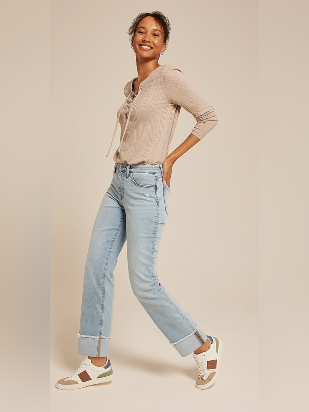 Maurice’s M jeans High Rise Relaxed Straight Ankle Jean size 8 regular